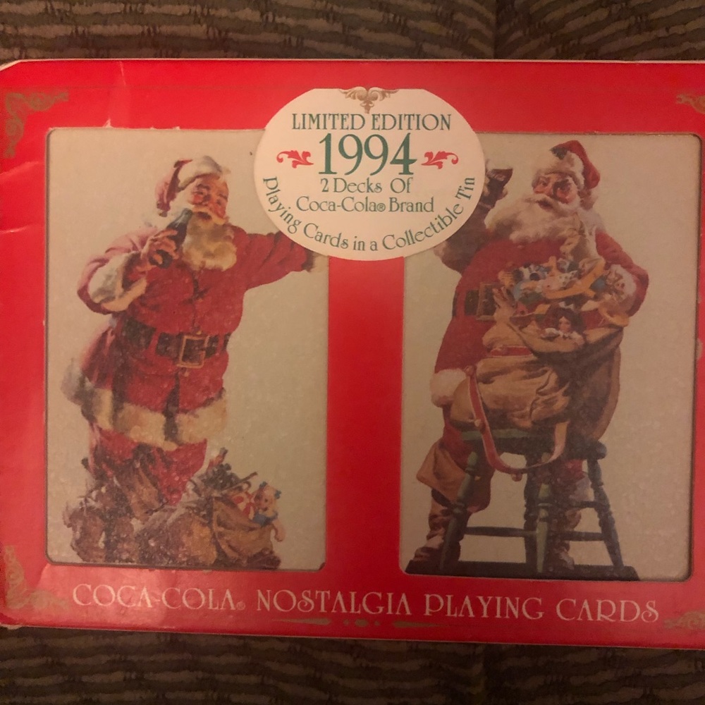 Coca-Cola playing cards